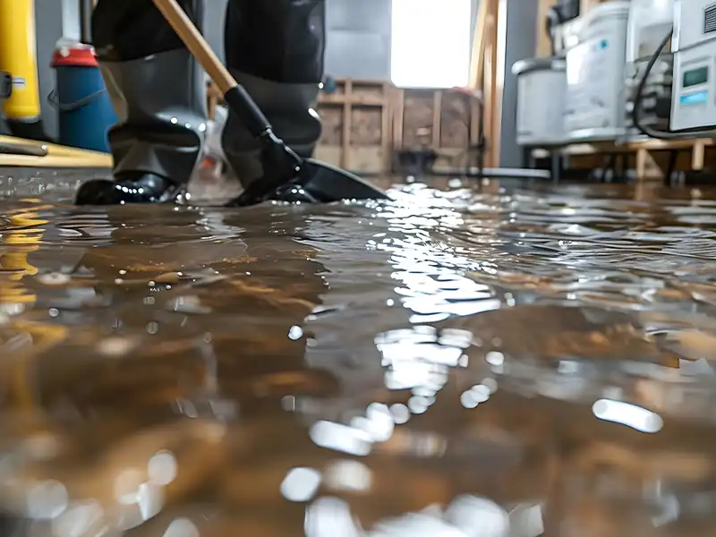 Emergency water damage restoration